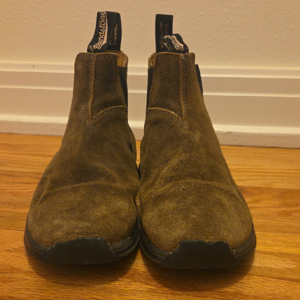 Blundstone Men's Rustic Brown Suede Boots